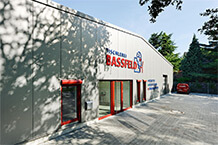 Firmengebäude der Tischlerei Bassfeld